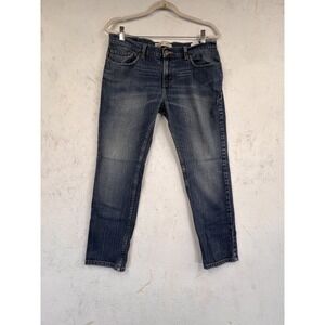 Levis 511 Slim Fit Jeans Medium Wash Blue Denim 12 Husky 32x27